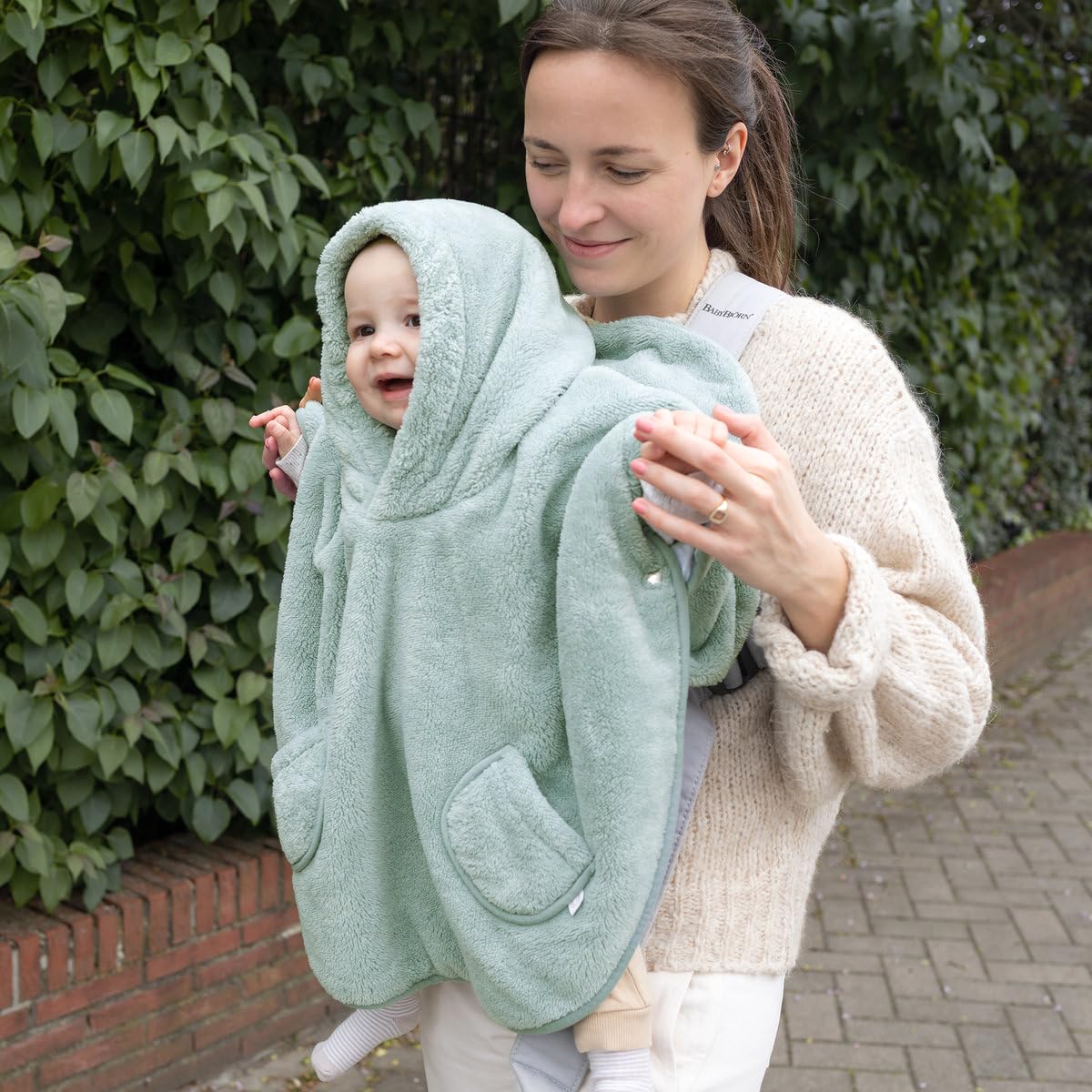 BEMINI Poncho de voyage 9-36m Softy jersey