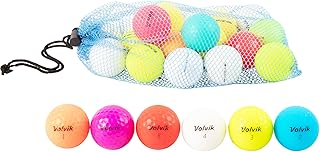 Volvik Recycled Golf Balls Mix - 24-48 Count, Vivid & Matte Finishes, Suitable for Men & Women