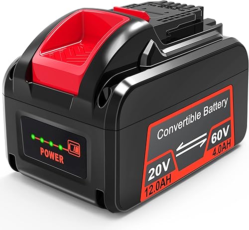 Miniatura 1 de 12Ah DCB612 Replacement for DeWalt 60V Battery DCB606 DCB609 DCB612 Cordless Power Tools 20V  60V  120V Battery