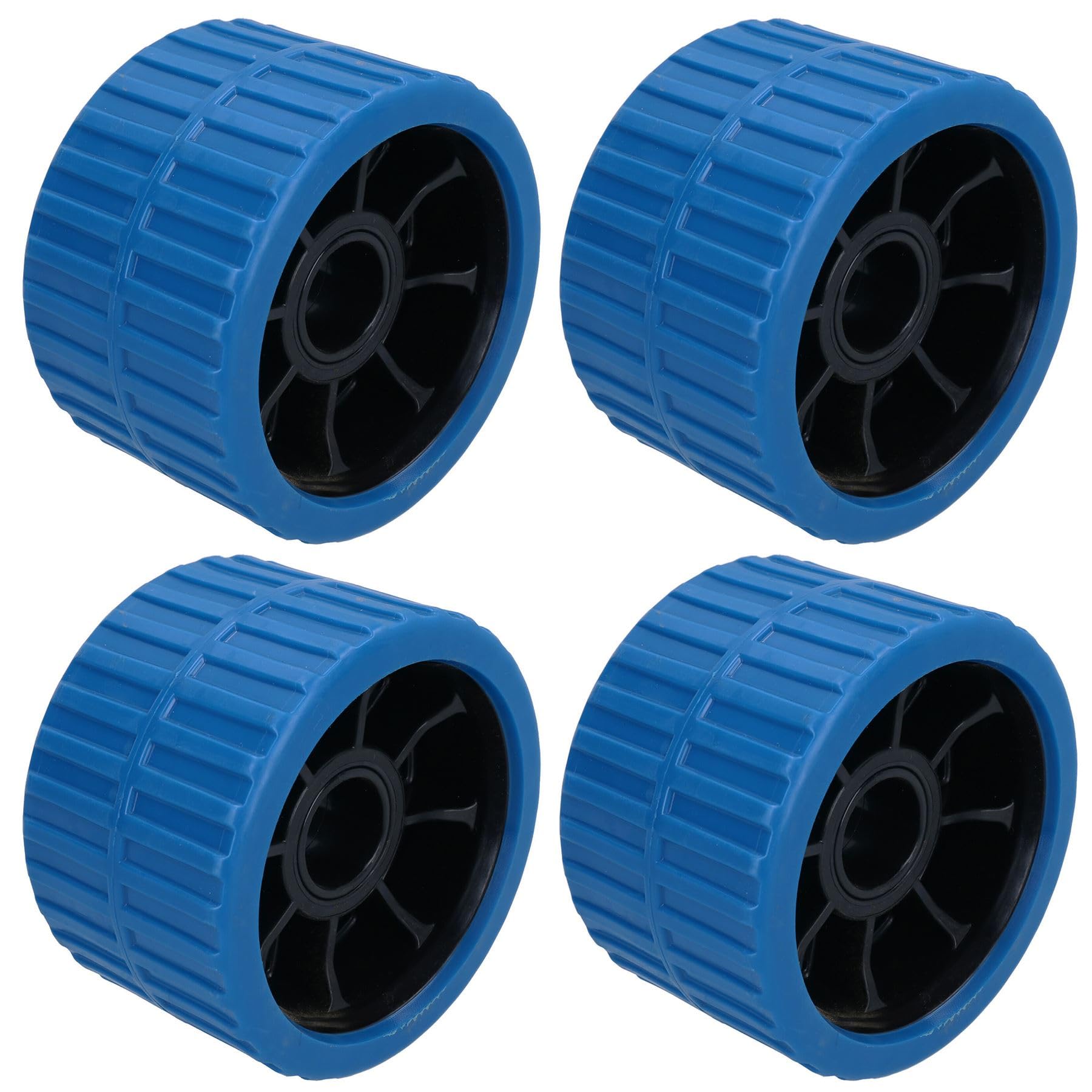 AB Tools Boat/Jetski/Dinghy Trailer Ribbed Roller NON MARKING 26.5mm Bore 4 Pack