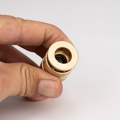 Miniatura 6 de Accesorios de conexión rápida 14,Acoplamiento de aire industrial 12 piezas, Acoplador de aire de conexión rápida de flujo básico de 14", Accesorios