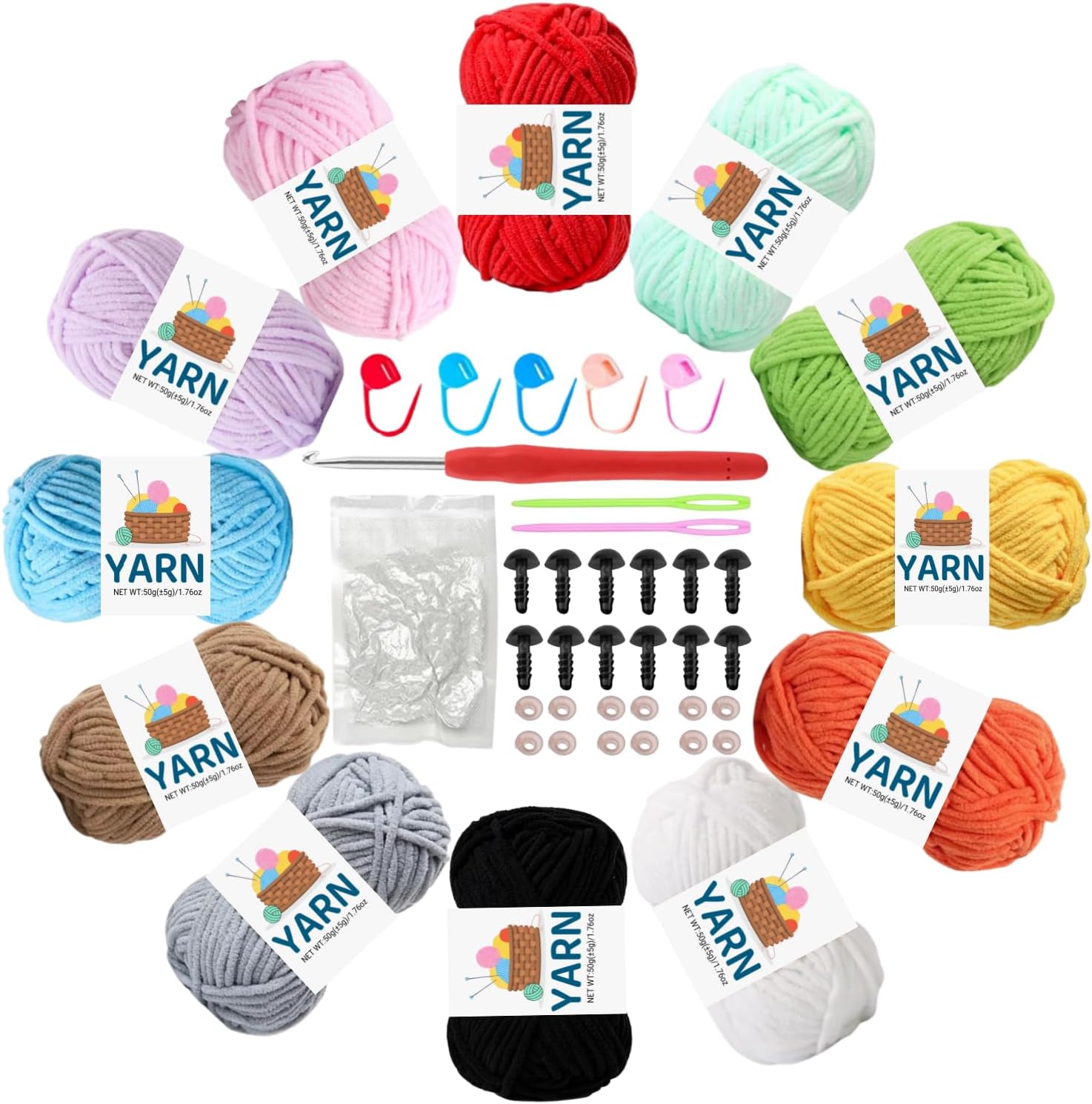 Chenille Velvet Yarn,12