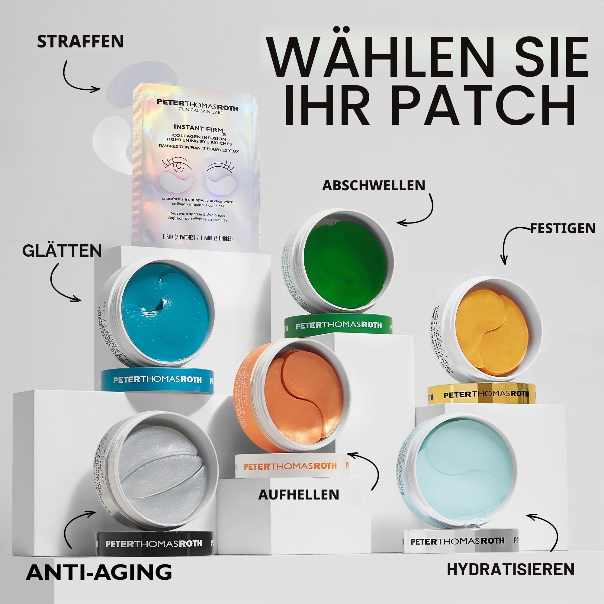 Peter Thomas Roth Water Drench Hyaluronic Cloud Hydra-Gel Eye Patches 180 g