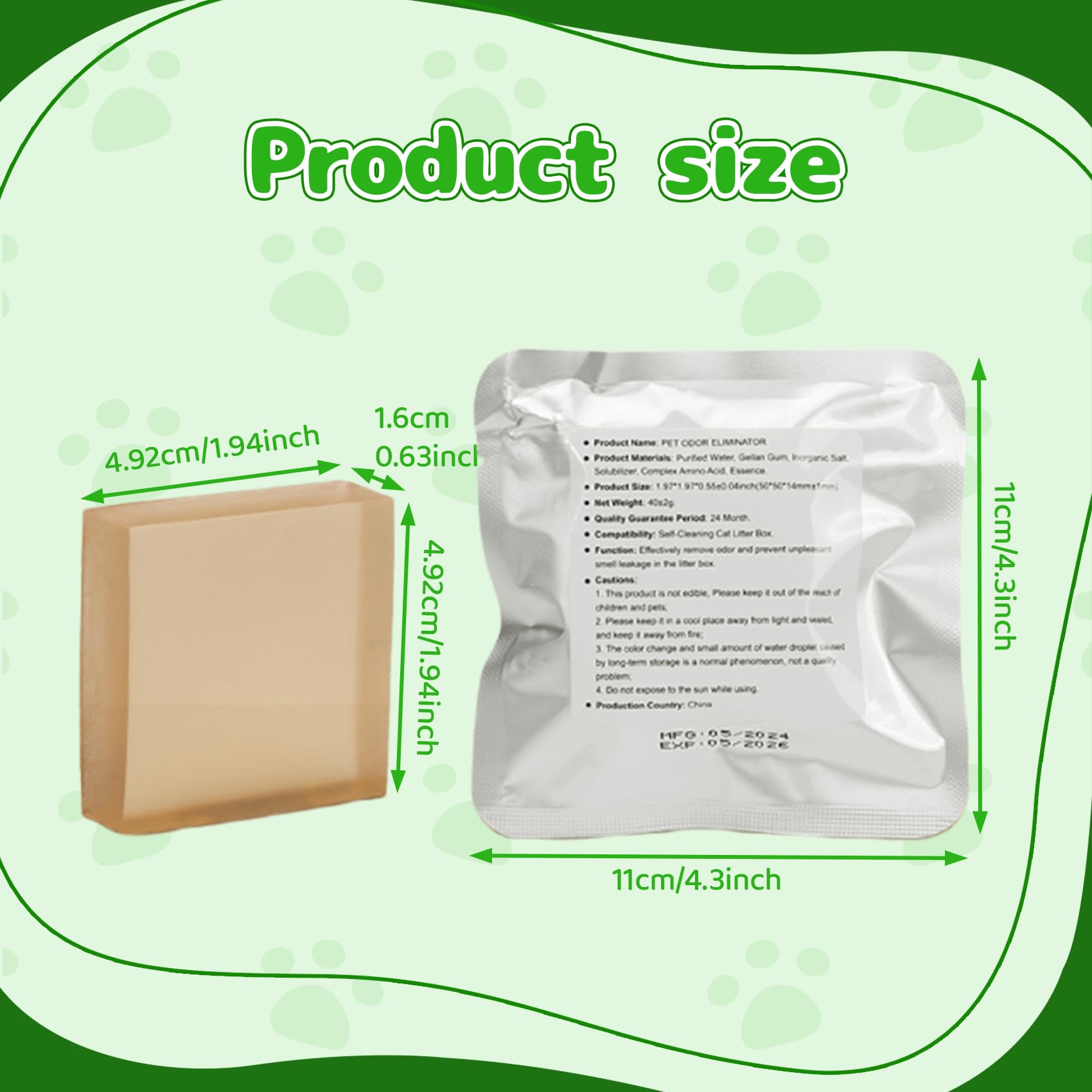 6 Stück N50 2.0 Geruchsvernichter für Petkit Pura Max/Max 2 | Geruchsentferner Pods | Neutralisiert Ammoniak (bis 95%) | Einfacher Wechsel, Langzeit-Frische