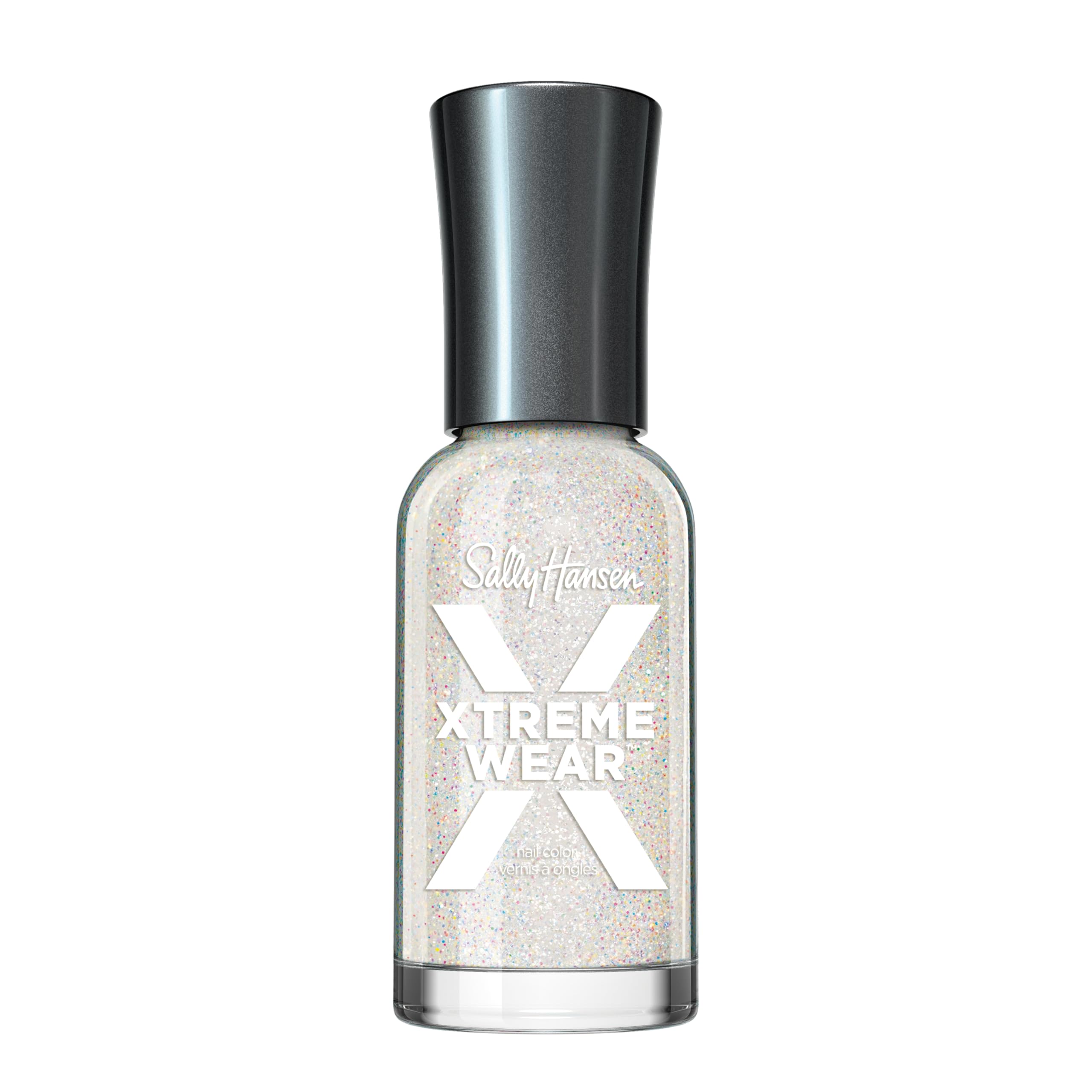 SALLY HANSEN HARD AS NAILS XTREME WEAR NAIL COLOR #180 DISCO BALL