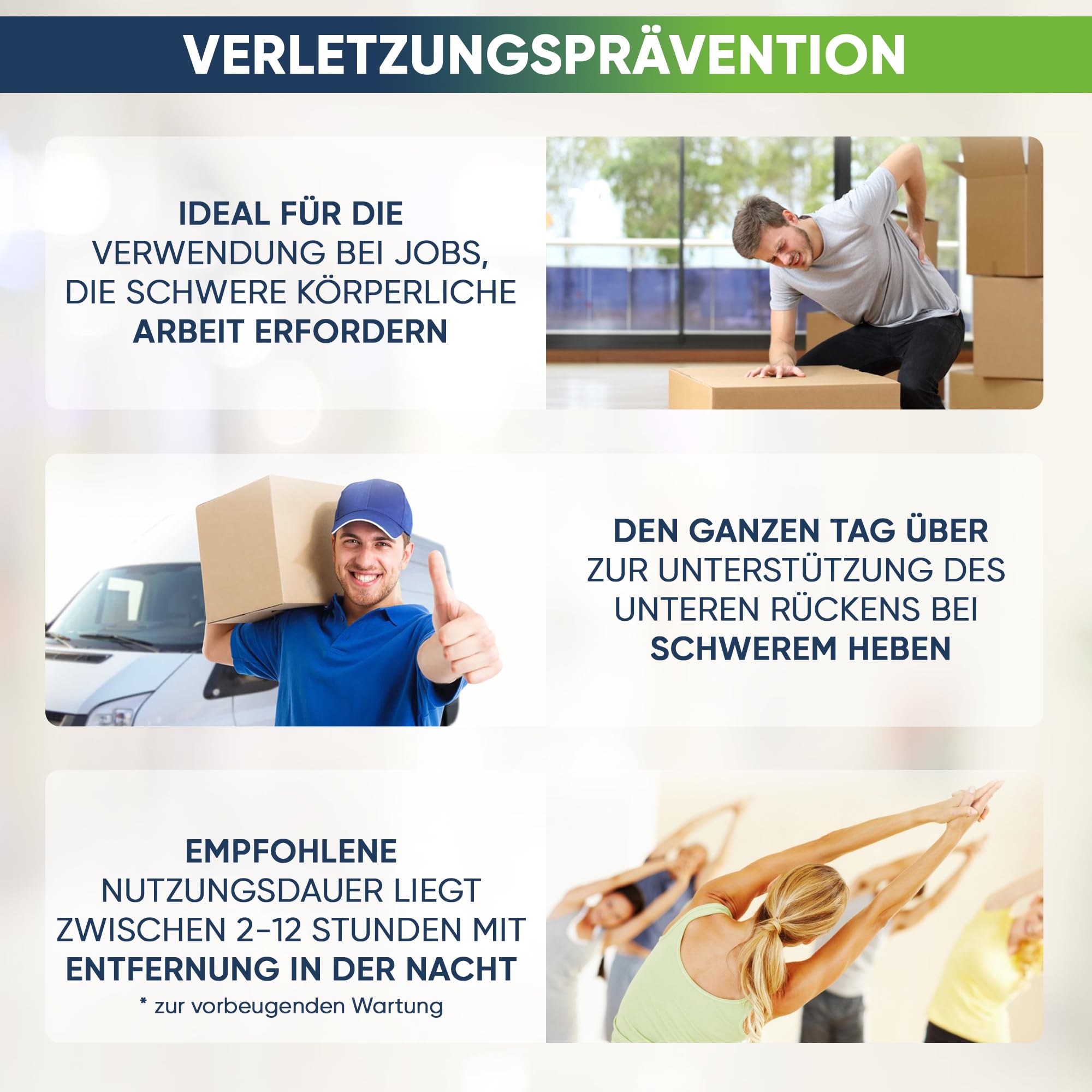 aHeal Rückenstützgürtel & Rückenbandage Damen & Herren | Lendenwirbelstütze | Rückengurt Rückenschmerzen | Orthopädischer Stützgürtel Rücken | Stützgürtel Lendenwirbelsäule | Größe 3 Haut
