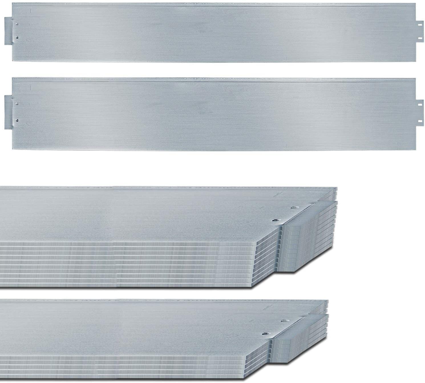 Bordures Flexible KESSER® Bordure De Pelouse En Plastique Souple-Longueur Bordure Jardin 30 Cm De Hauteur