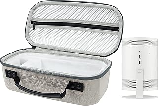 YipuVR Hard Carrying Case for Samsung The Freestyle Projector, EVA Material Storage Box Compatible with Samsung The Freestyle Projector with Alexa Built Protective Travel Pouch Bag