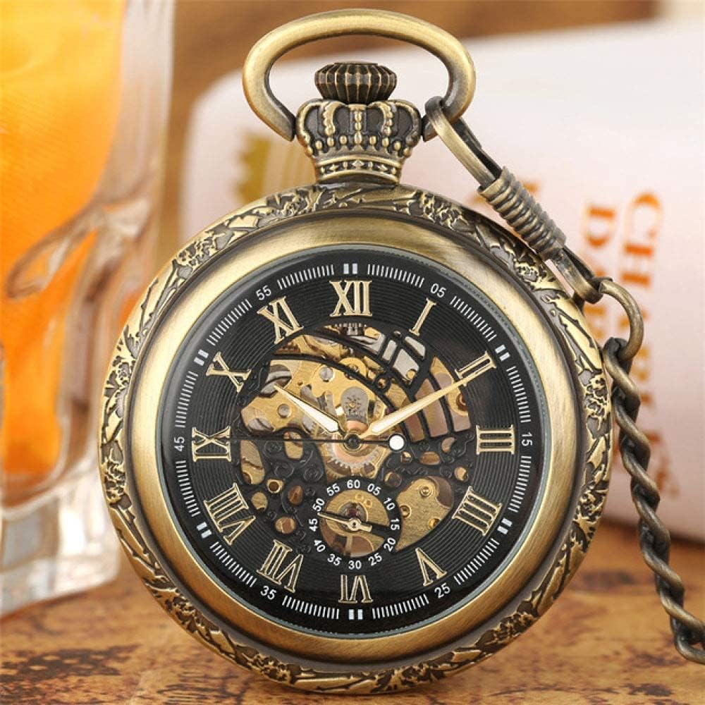 Pocket Watch,Pocket Watch Retro Mechanical Pocket Watch