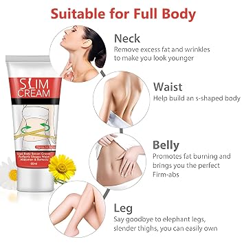 2 Pack Hot Cream, Slimming Fat Burning Cream for Belly, Waist, Buttocks. That Burns Moisturizing Firming - Goodbye Cellulite Women/Men Weight Loss, 60.0 milliliters
