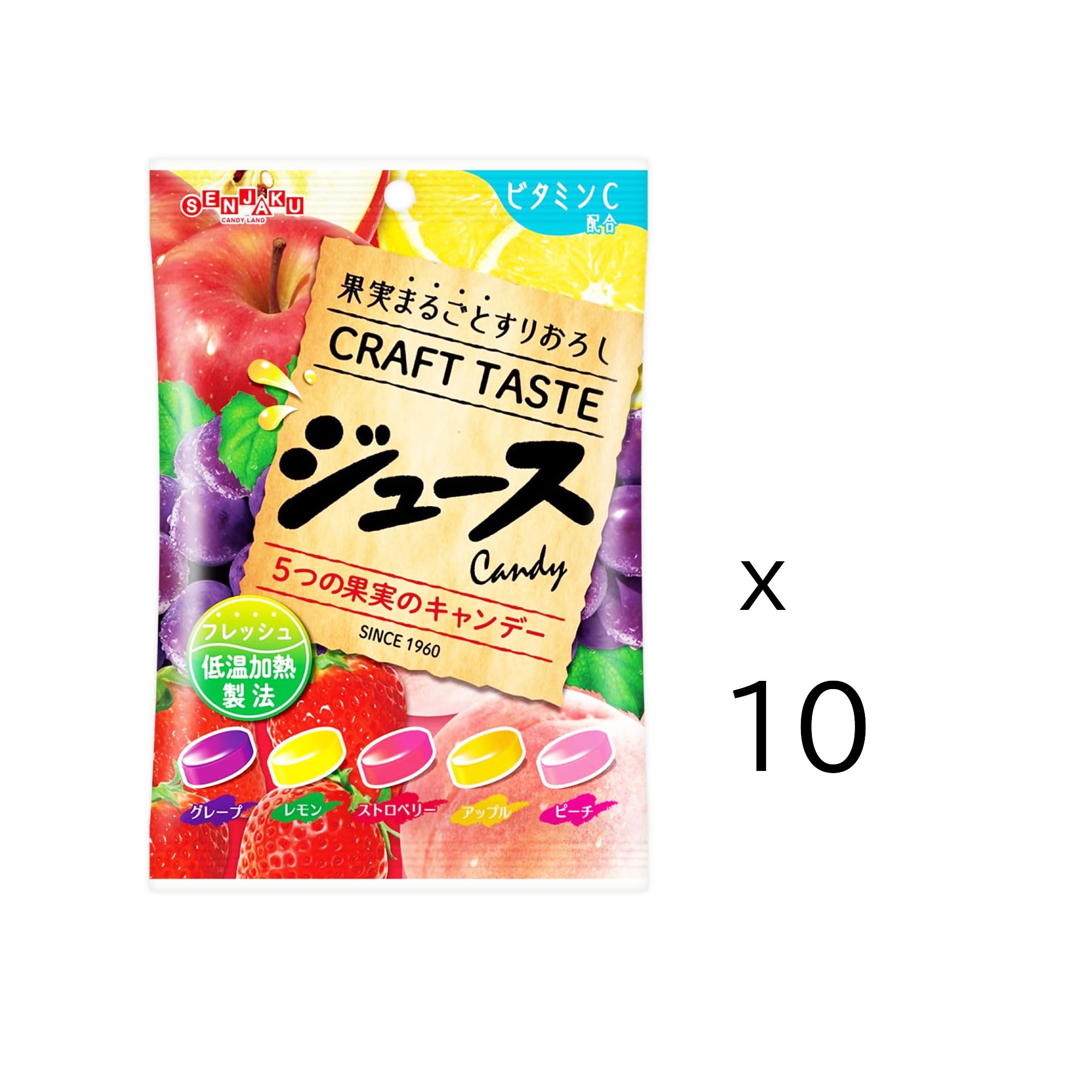 Amazon.co.jp: Montoile Fanjaku Candy Juice Candy, 3.5 oz (100 g) x