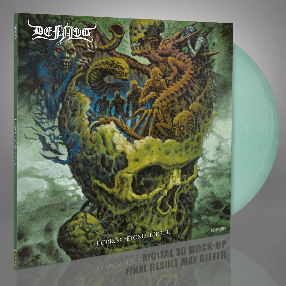 Defiled Horror Beyond Horror (transparent Green Vinyl) LP New 822603000986