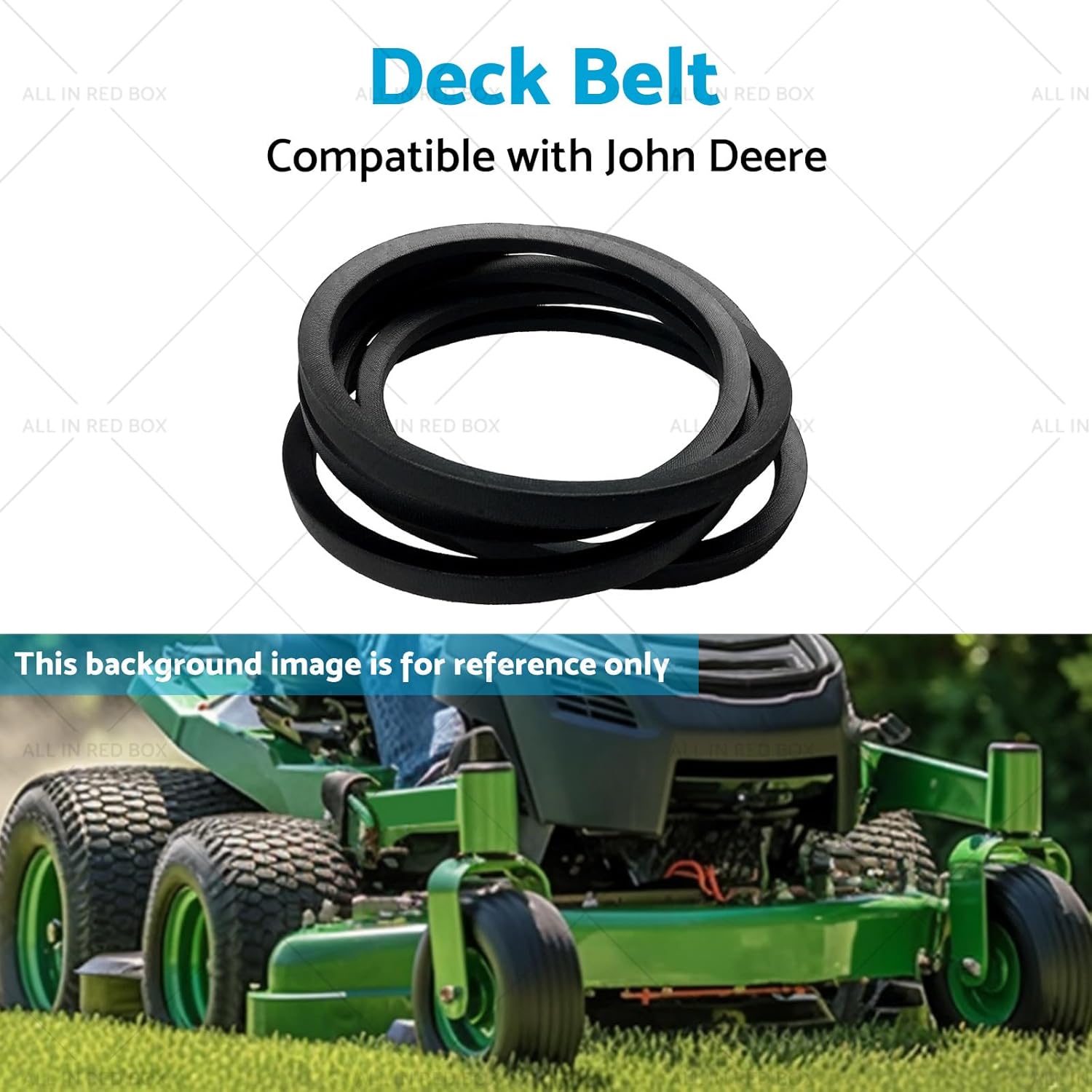 Deck Belt Compatible with John Deere TCU31194 Z930M Z950M Z960M Z950R Z955M 72"