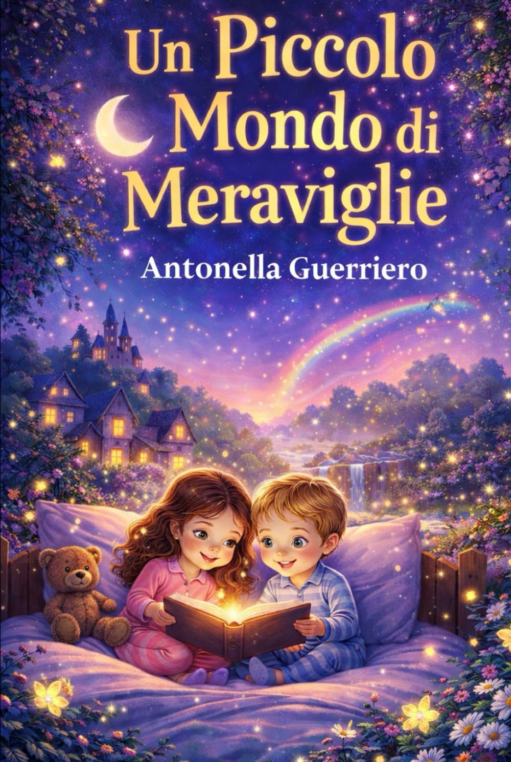 UN PICCOLO MONDO DI MERAVIGLIE: Libro illustrato da leggere e colorare per bambini e famiglie