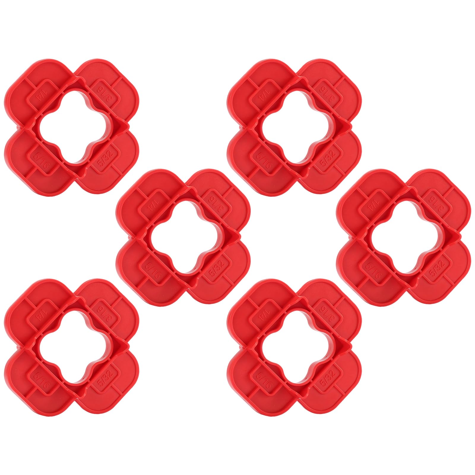6pcs ABS Deck Spacer Tool Wood Deck Flooring Installation Gap Control Durable Tool Spacers