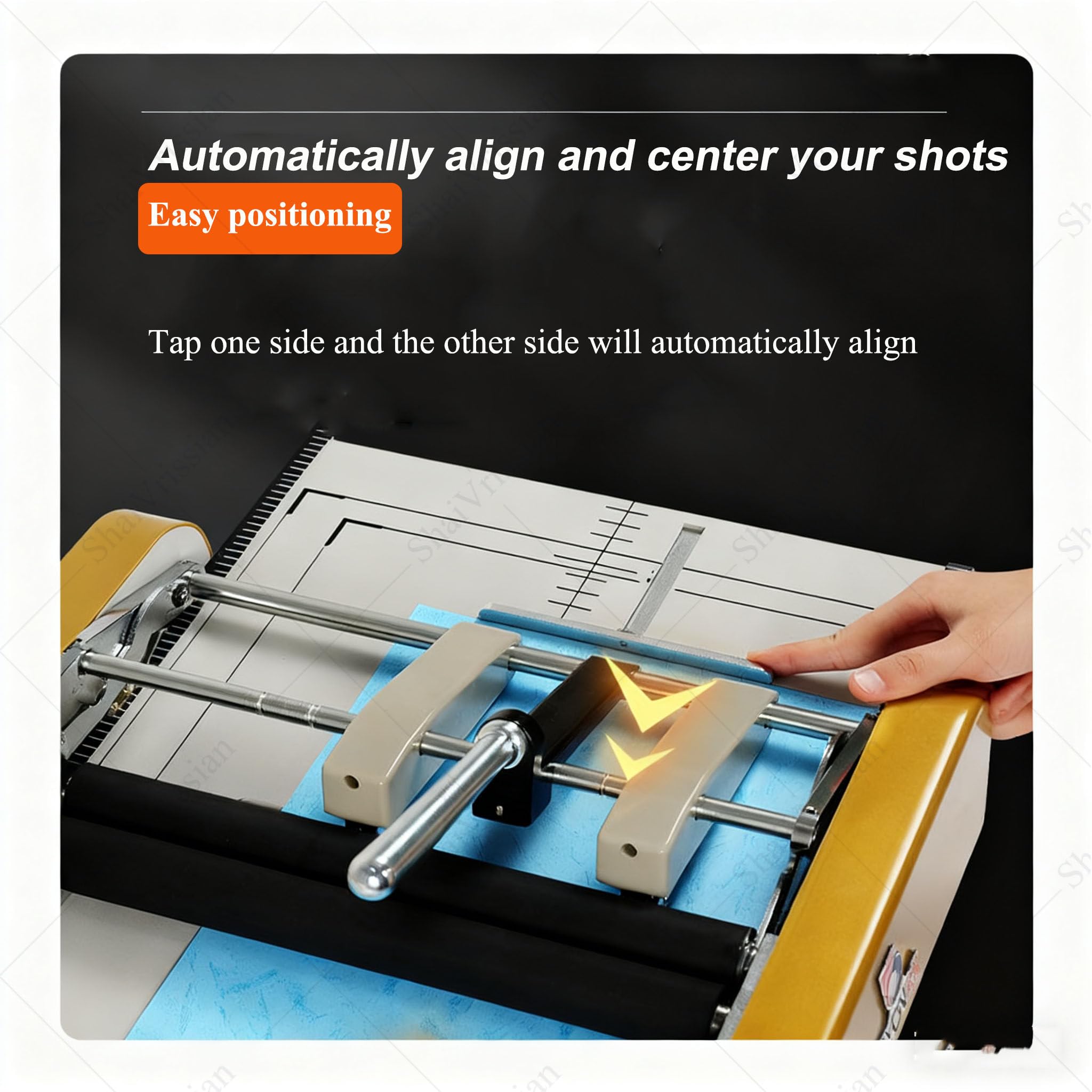 Cucitrice Elettrica per Libri Piegatrice per Brochure A3 Automatica a Pinzatura Piatta con Cucitura a Sella 11.69x16.54"