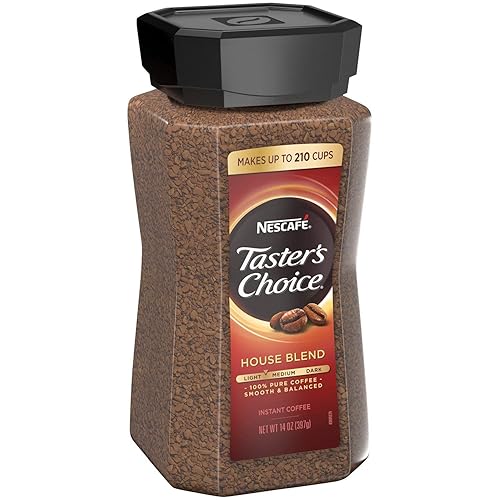Miniatura 3 de Nescafe Tasters Choice House Mezcla ligera instantánea de café red Wt 12 oz paquete de 3
