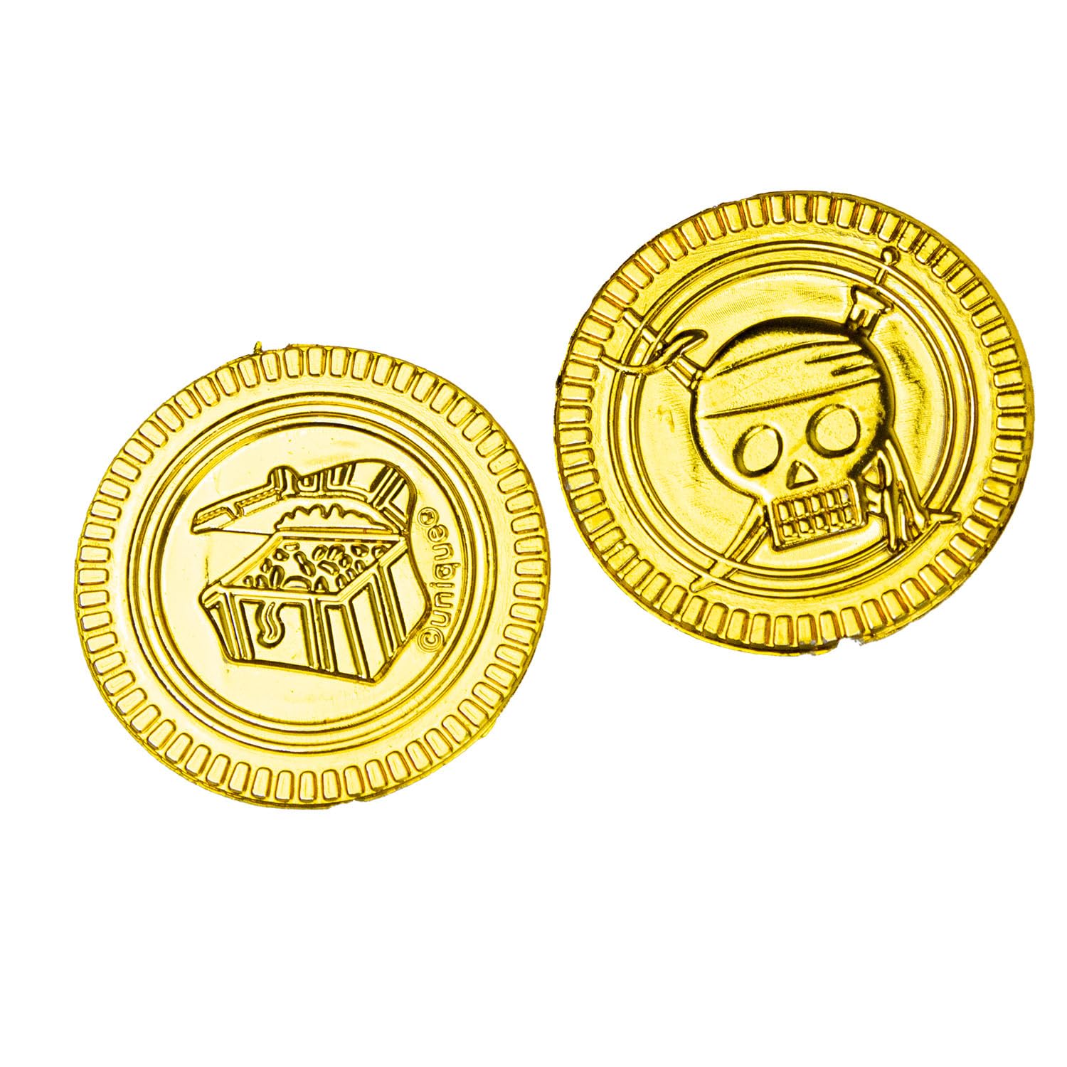 Goldene Piraten Schatzmünzen Aus Kunststoff – 144 Stück Im Set, Ideal Für Piratenparty & Schatzsuche