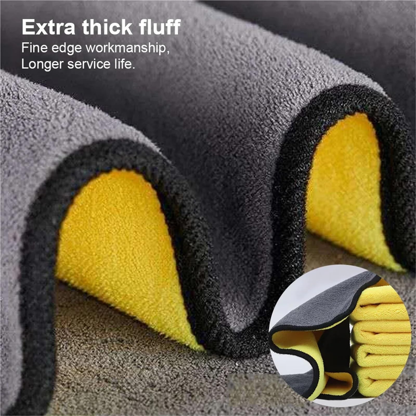 Auto-Trocknungstuch 10–20 Stück Reinigungstücher, weiche Waschlappen, Mehrzwecktücher for Auto, Zuhause und den täglichen Gebrauch(30x60x15pcs)