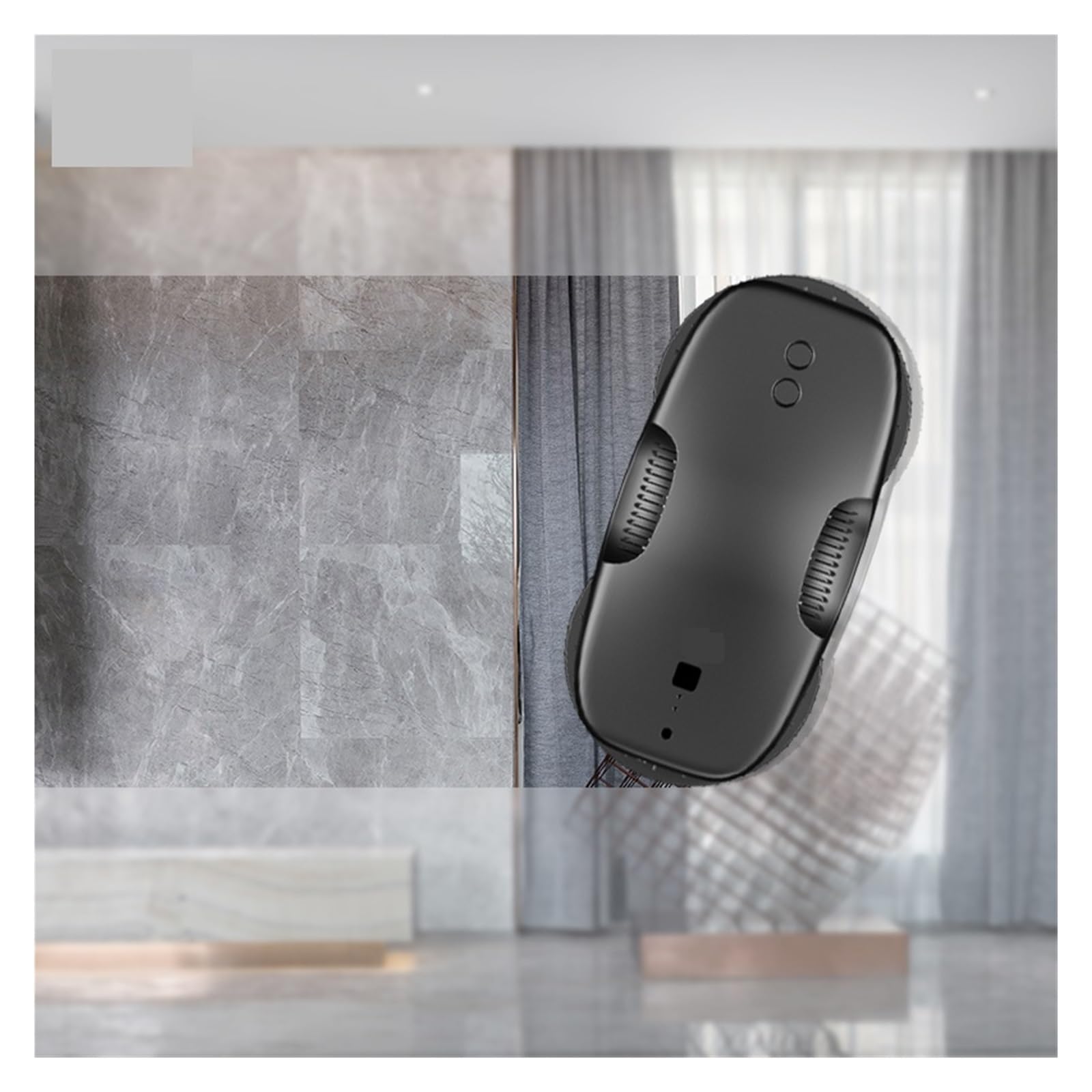 Limpiador De Ventanas Robótico, Máquina Limpieza Inteligente For El Hogar, Succión Grande Y Ultrafina(White)