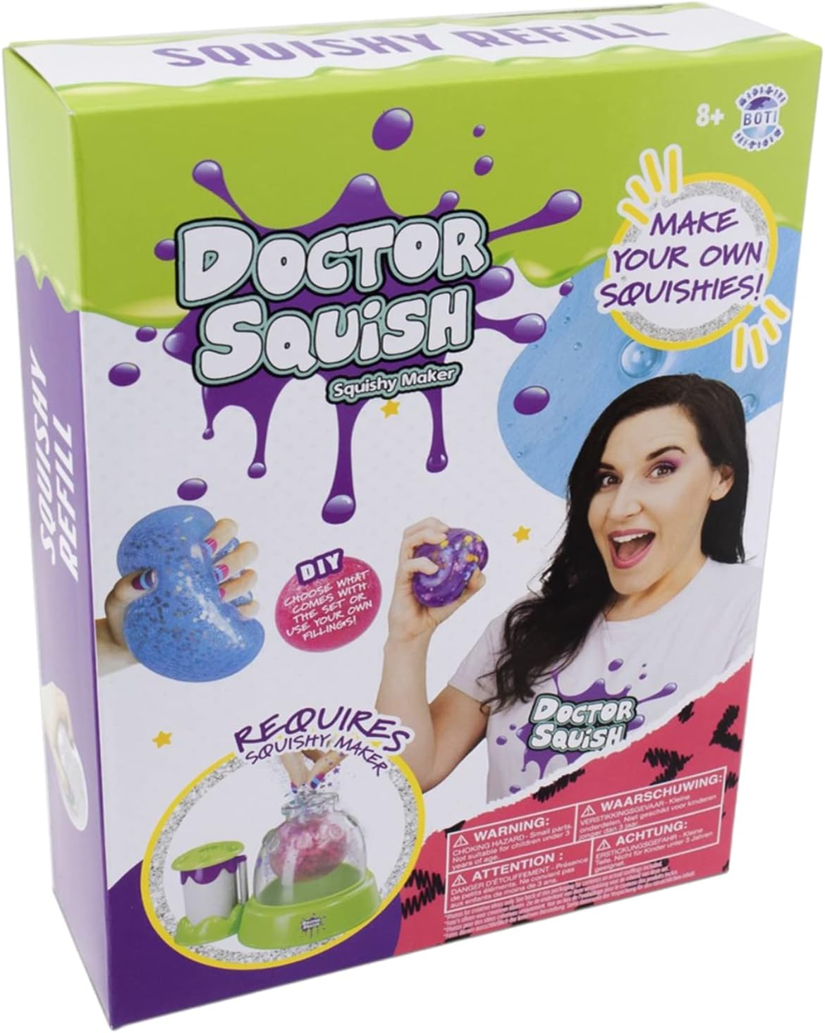 Doctor SquishSquishy Party Pack Refill, Multicolor, Pack 1 (Package