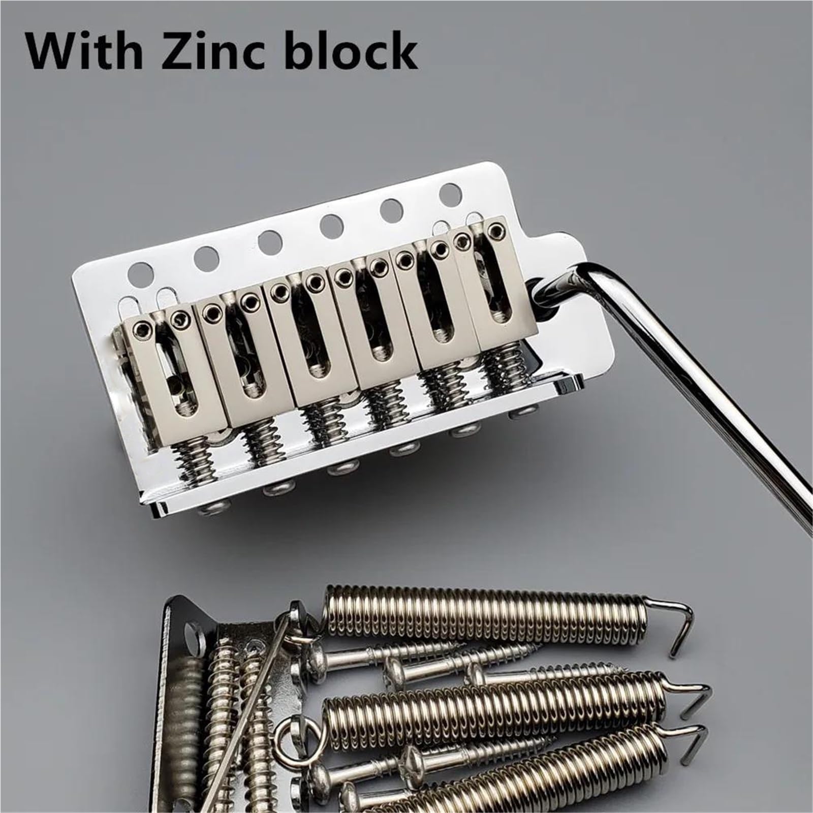 Mostek Gitarowy Mostek Tremolo Do Gitary Elektrycznej O Średnicy 52,5 Mm Z Częściami Zamiennymi Bloku Cynkowego Lub Mosiężnego(Type2)