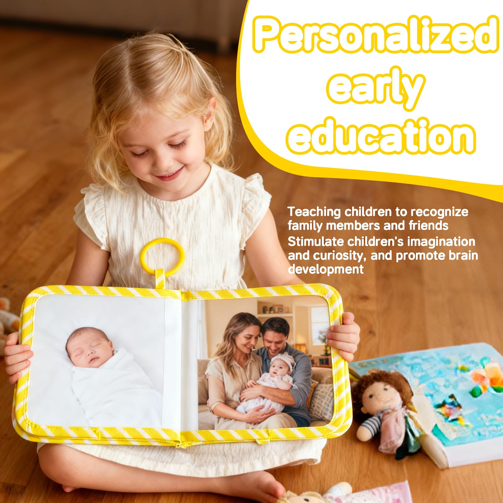 Baby Photo Album Holds 17 6x4 Pictures - Image 3