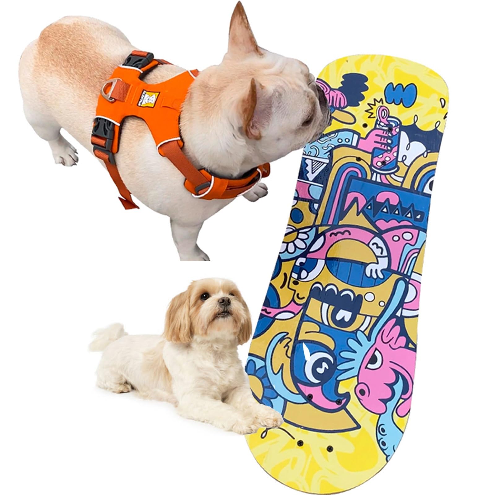 Amazon.co.jp: スケートボード、ミニスケボー 犬用スケート