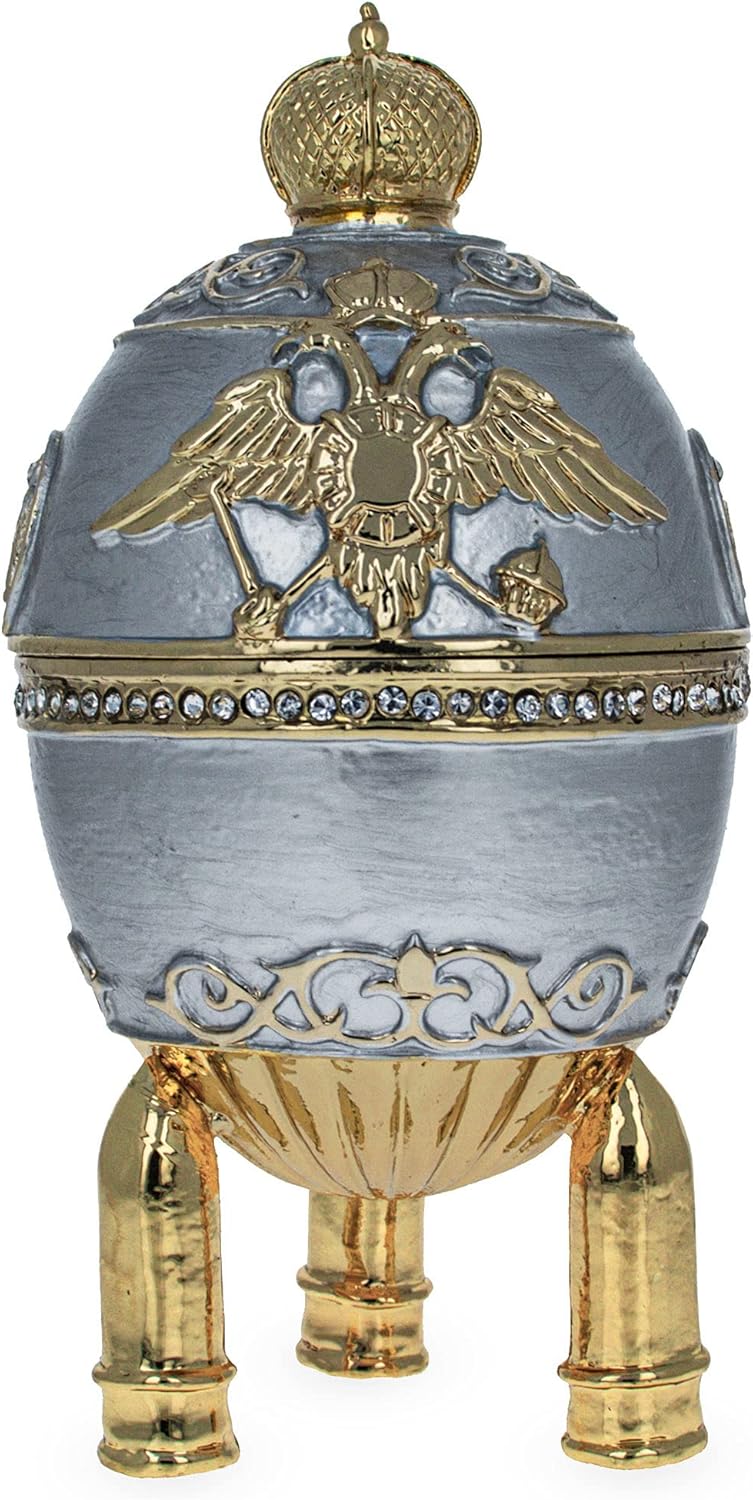 BestPysanky 1916 Steel Military Royal Easter Egg