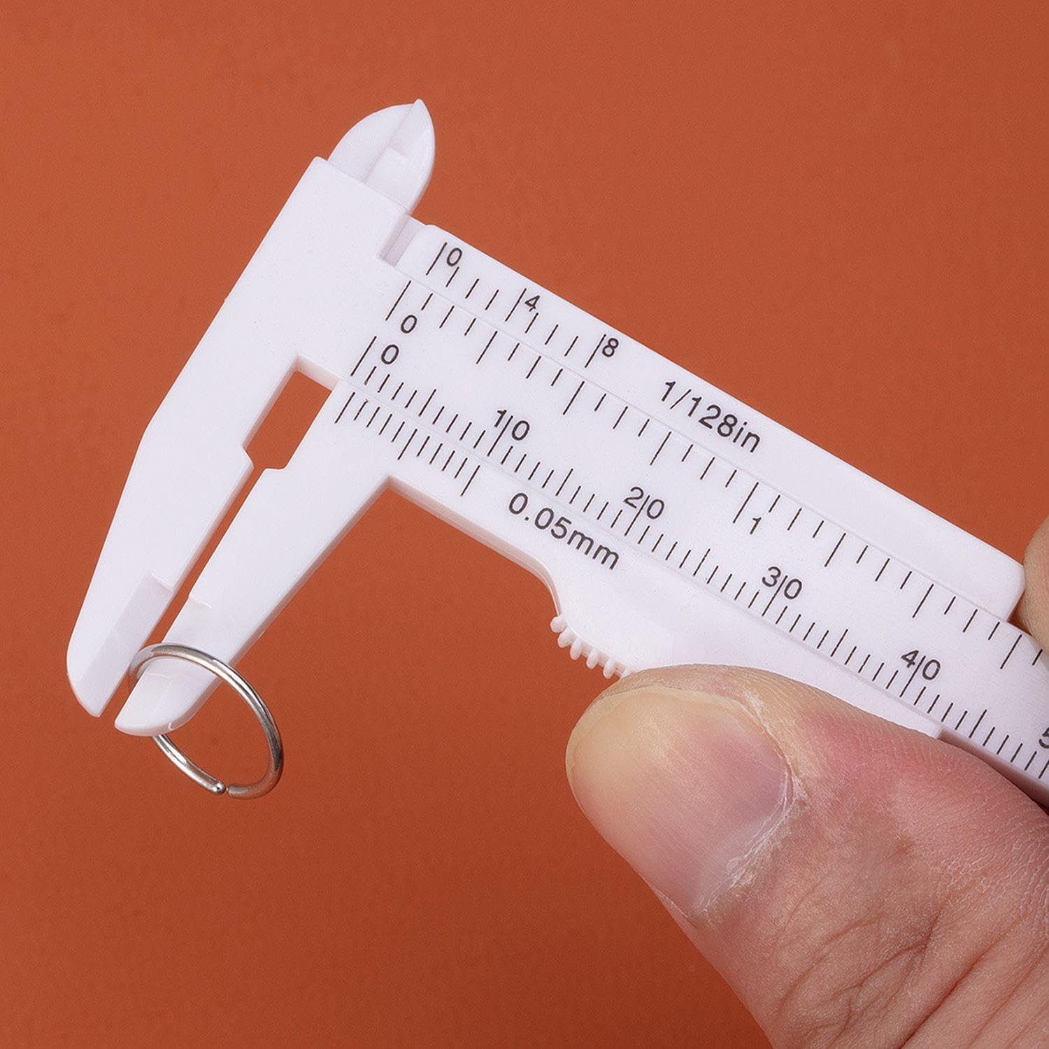 2 Calibri Bianchi + 1 Righello Trasparente - Set Misurazione Per Scuola E Casa - Foto 12