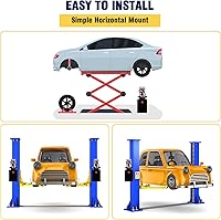 Vista 7 de Litake Unidad de potencia hidráulica de doble efecto 12 V 8.5 cuartos de galón de elevación de coche Unidad de potencia de bomba hidráulica, bombas