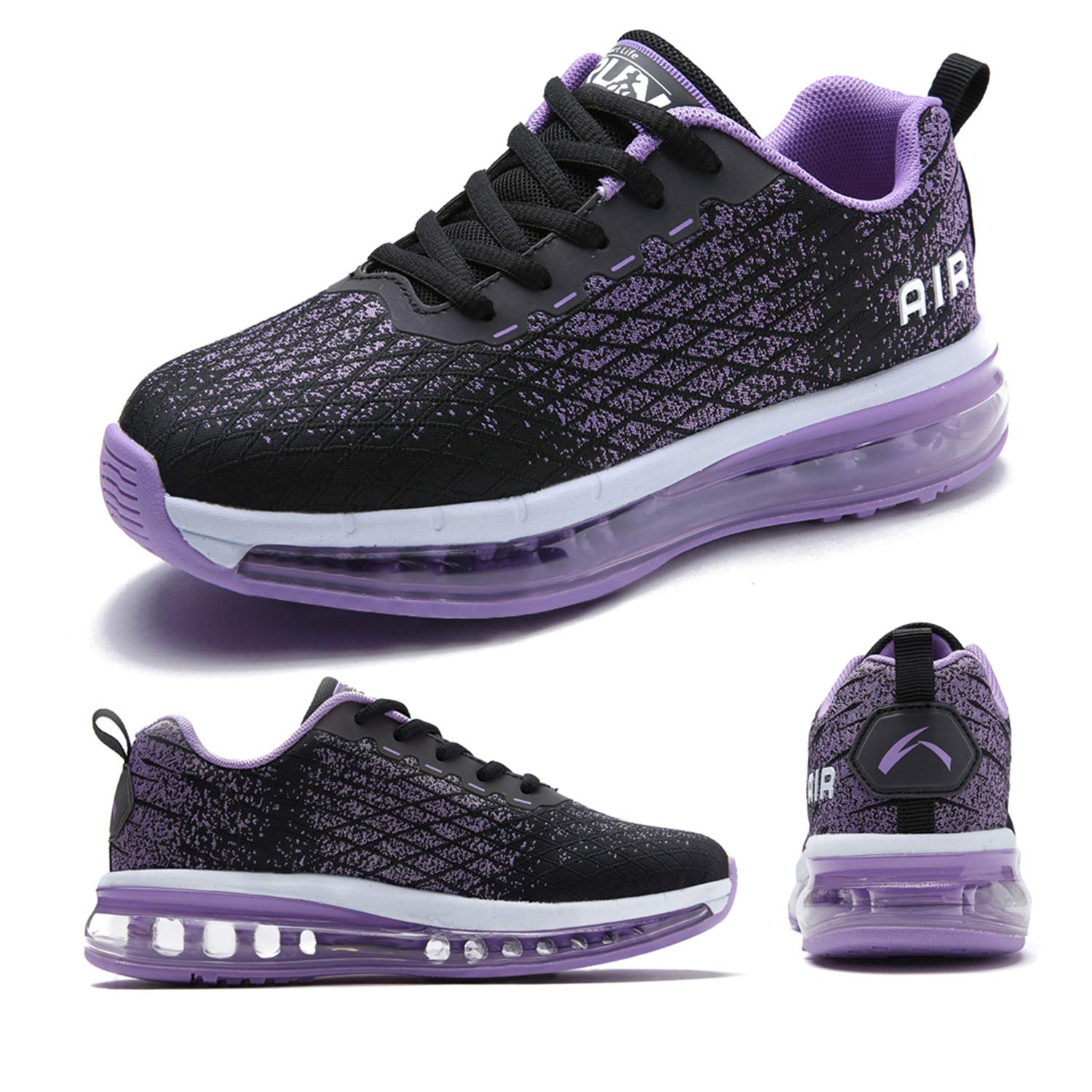 Azooken Scarpe Sportive Uomo Donna Scarpe da Corsa Cuscino Ad Aria Sneaker Tempo Libero Fitness Sneaker da Esterno Traspirante Leggera 36-47