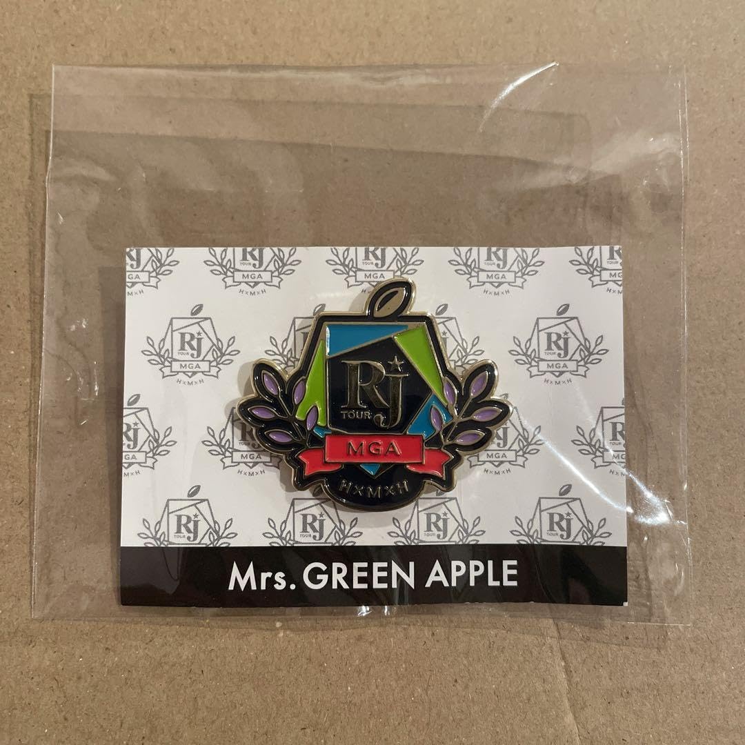 Amazon | Mrs. GREEN APPLE ピンバッジ FC限定 Ringo Jam | バッジ 