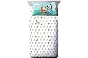 Jay Franco Bluey & Bingo Toddler Bedding: Vibrant and Snuggly for Little Tiger Fans