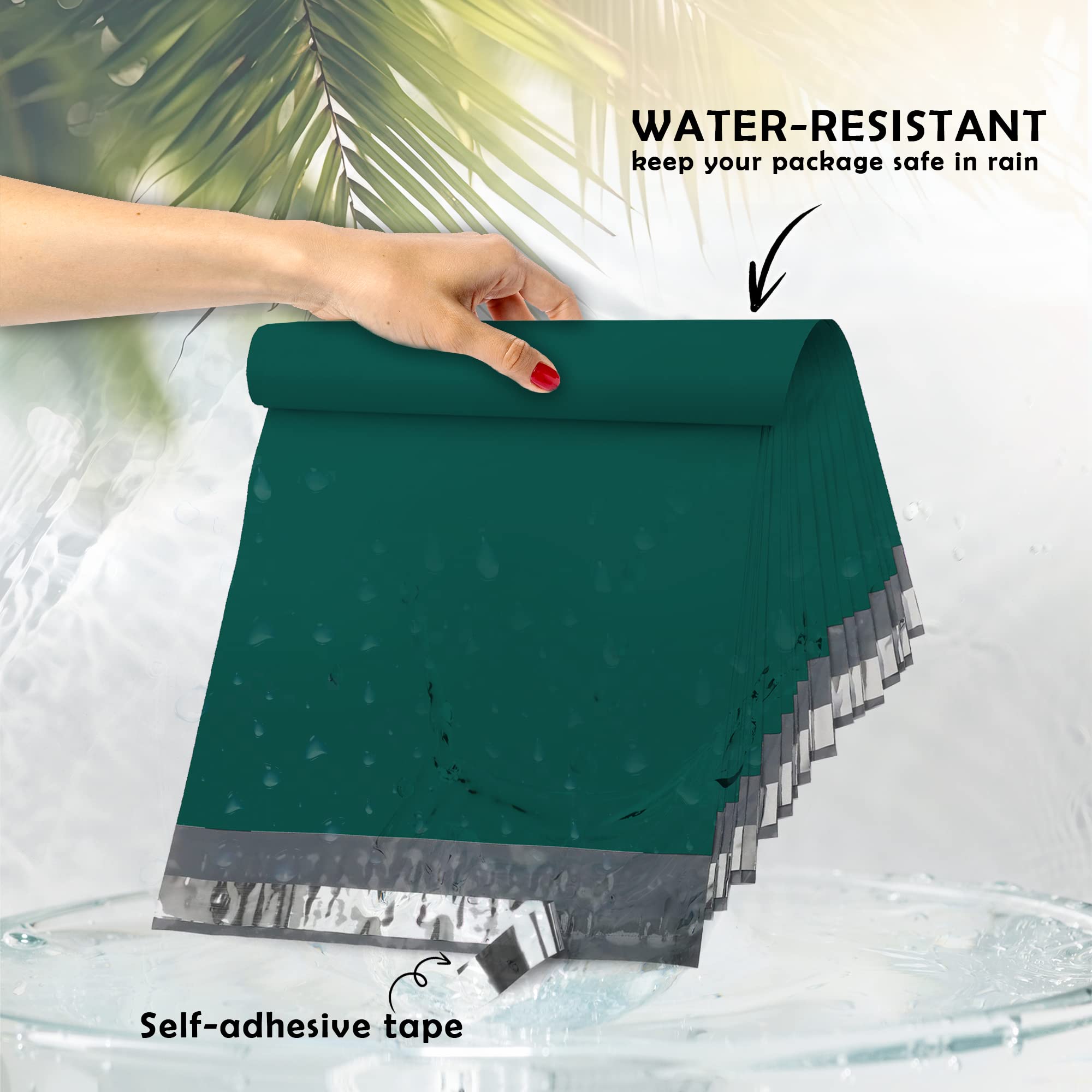 10-100 Teal 4x8 Bubble Mailer Self Seal Adhesive Envelopes