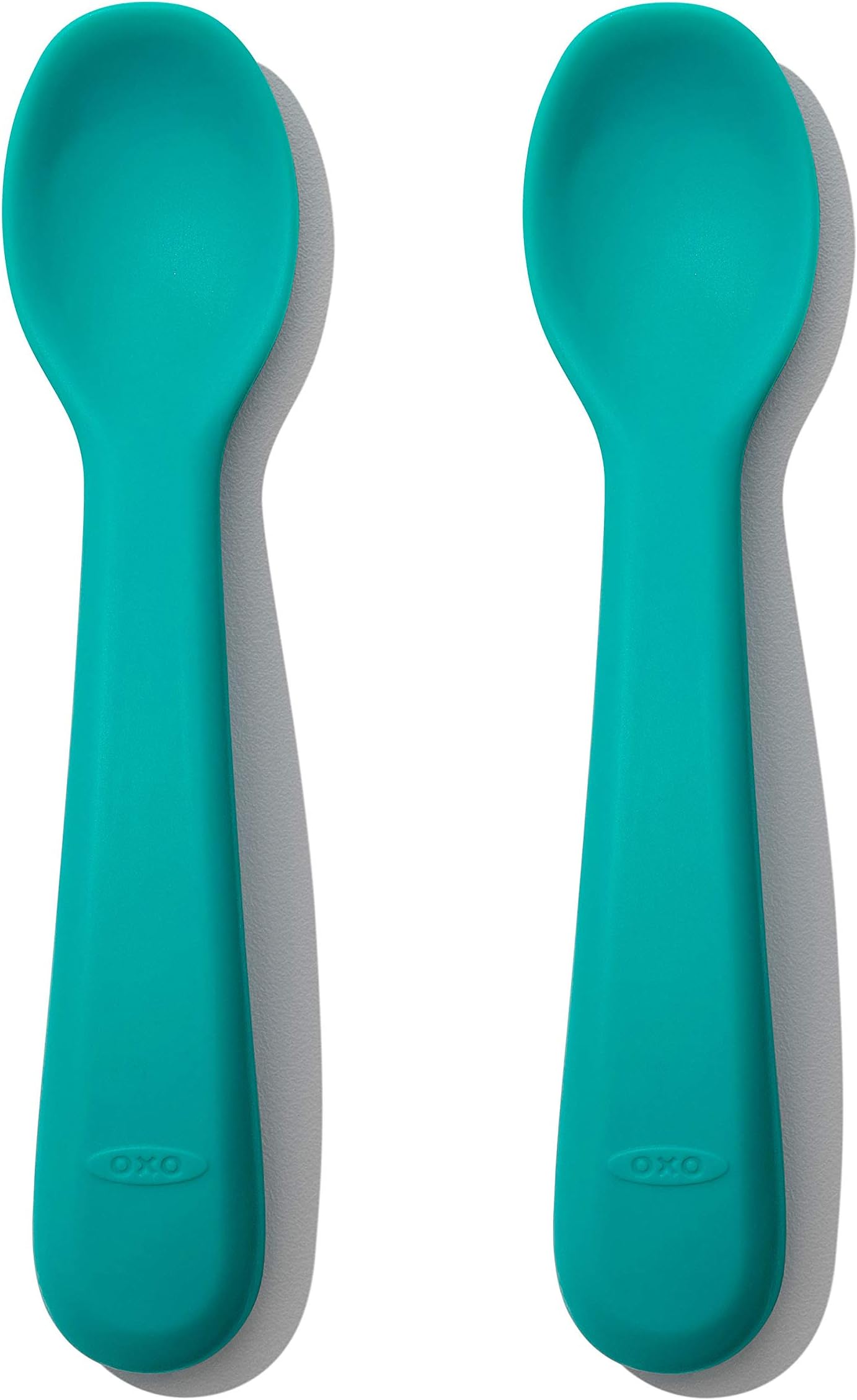 OXO TOT SILICONE SPOON - 2 PACK - TEAL
