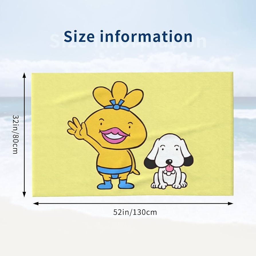Amazon｜おでんくん バスタオル タオル 柔らかい 厚手 ふわふわ 速乾