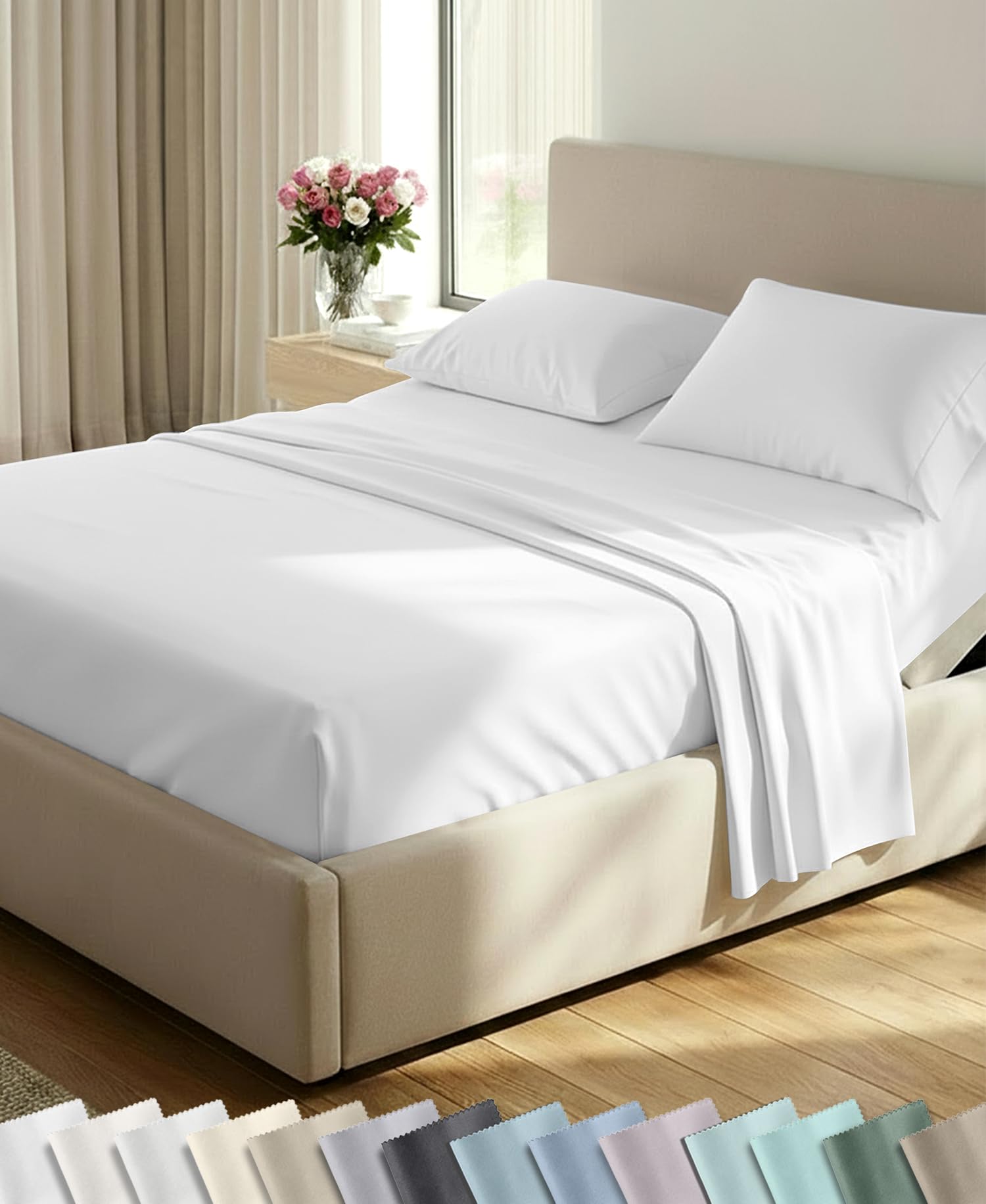 California Design Den 600 Thread Count Split King