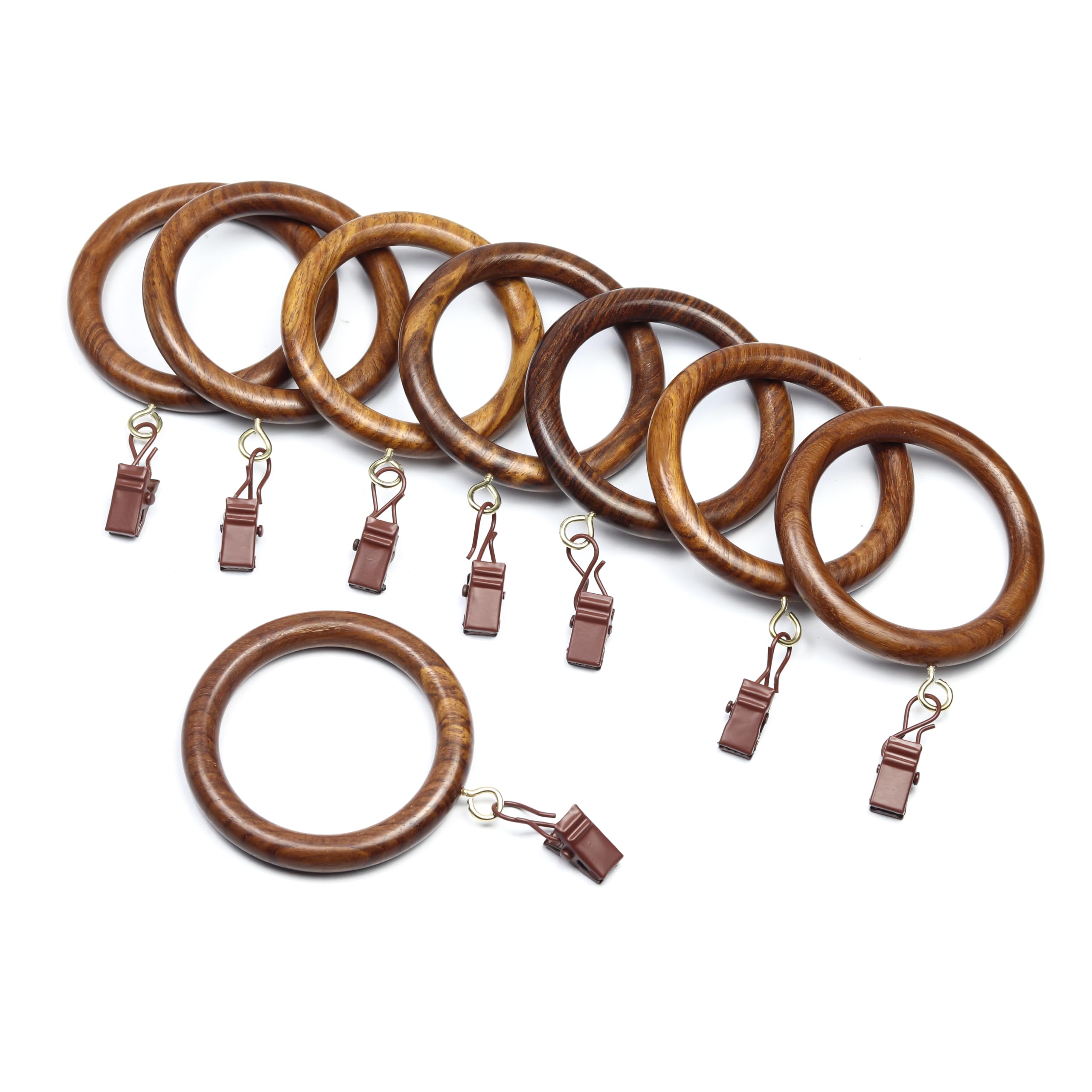 Lot De 30 Clips Pour Rideaux En Métal Antirouille, Anneaux, Tringle De Draperie Crochets Avec Clip Solide Ouverture Et Fermeture Faciles Entre 1 5 Pouces Lot De 30 Clips Pour Rideaux En Métal Antirouille, Anneaux, Tringle De Draperie Crochets Avec Clip Solide Ouverture Et Fermeture Faciles Entre 1 5 Pouces