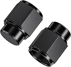 High-Performance 8AN Female Block Off Flare Cap Fitting (2-Pack)