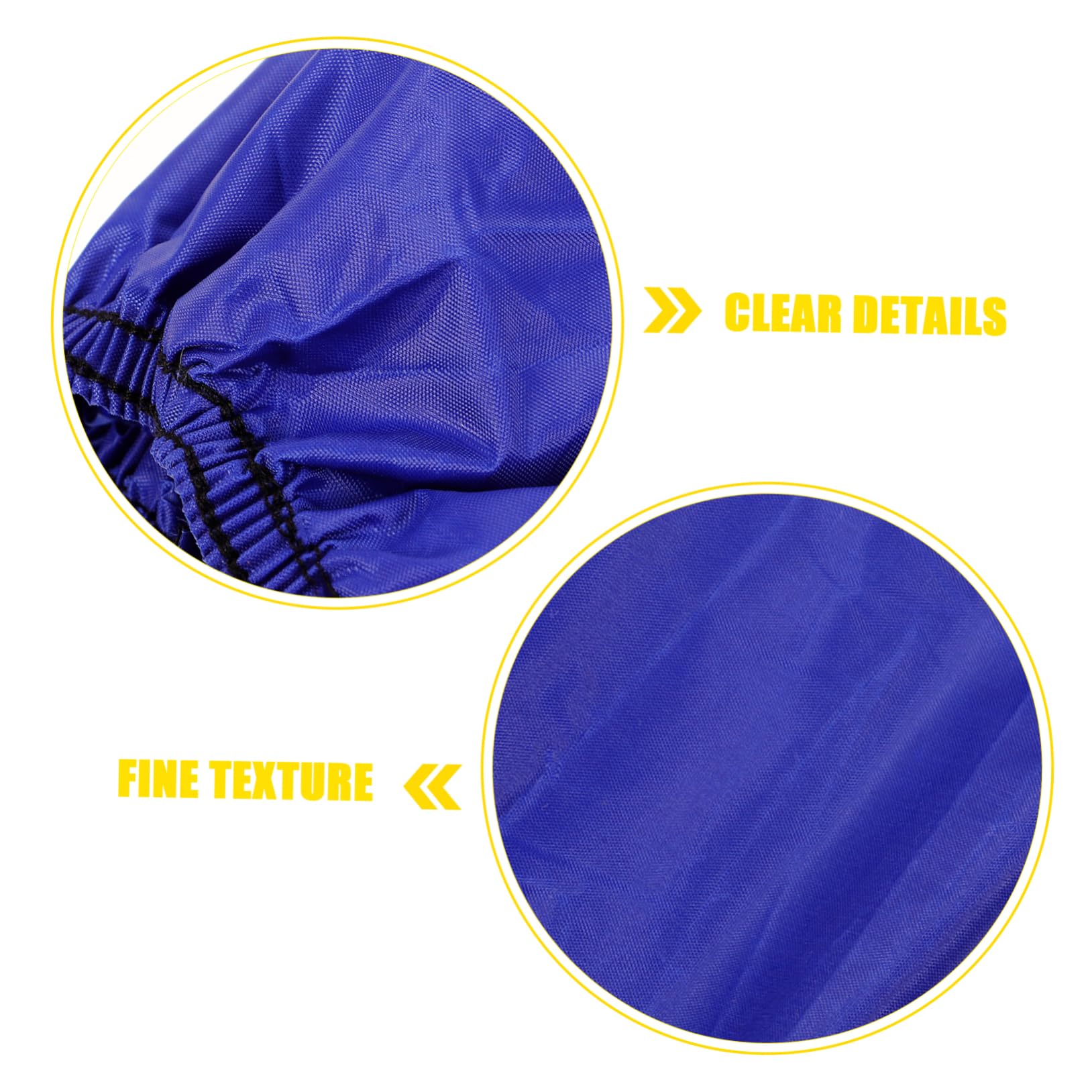 Veemoon Mangas Impermeables Para Brazos Resistentes Al Aceite Diseño Elástico y Cordón Para Cocina y Limpieza Azul Pvc
