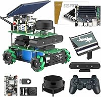 Vista 28 de Yahboom ROS2 Robot Lidar Mapeo Navegación Mecanum Wheel Python Programación Aprender Explorar Kit robótico Docker Adulto AI Robot APP Control remoto