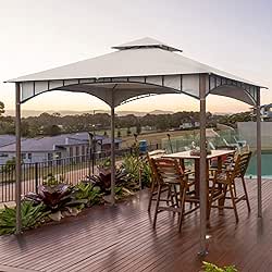 ASTEROUTDOOR 10x10 Gazebo for Patios Outdoor Canopy for Shade and