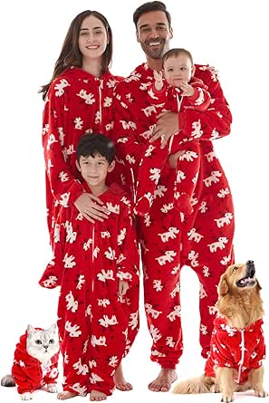 Bijpassende pyjama's voor koppels grafische zijde vrolijk