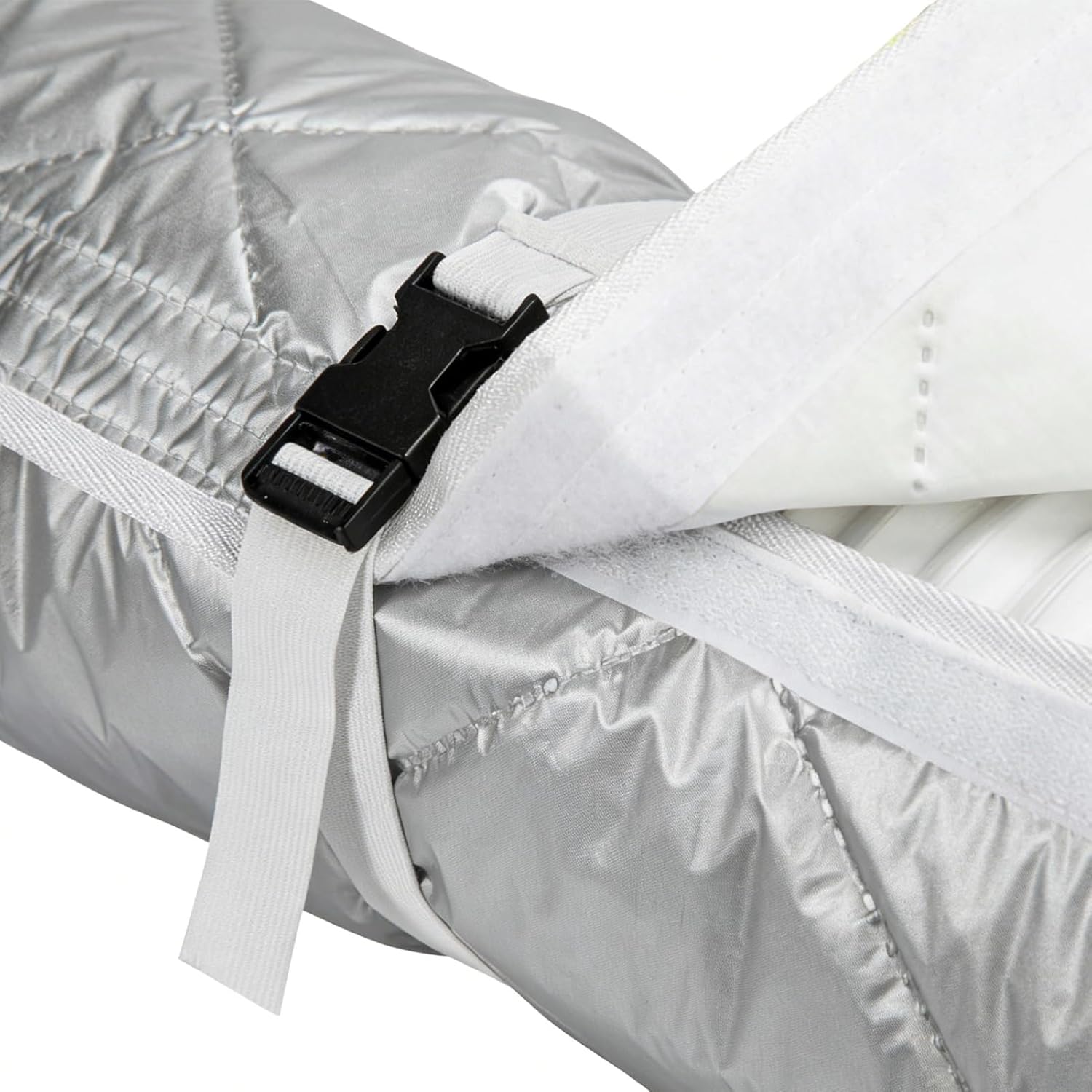 Air Conditioner Hose Wrap, Protective Dust Sleeve, Insulated Exhaust Duct Cover with 2 Adjustable Buckle Straps, Fabric Accessory with Easy Install Design, Home Supplies for Diameter Vent Window