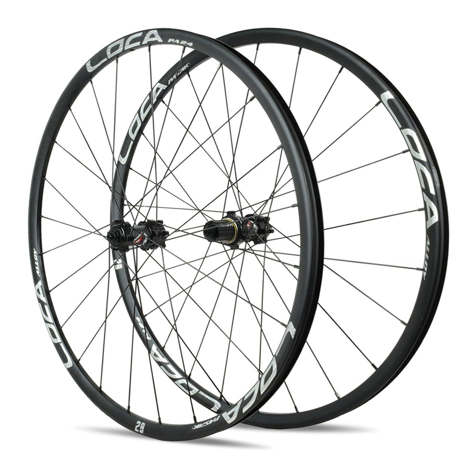 Amazon | 700C ロードバイクホイールセット クイックリリース 100mm