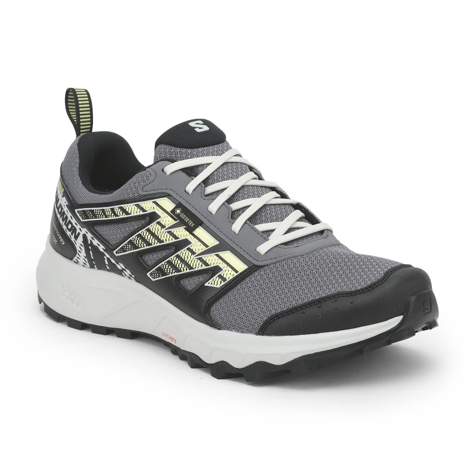 Salomon Mens Wander GTX Quiet Shade/Lunar Rock/Sunny Lime Sneaker - 6.5 UK (L47148700) (B0BPGVSJV3) Amazon Price History, Amazon Price Tracker