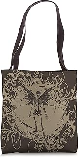 Fairy Grunge Fairycore Aesthetic Skeleton Butterfly Gothic Tote Bag