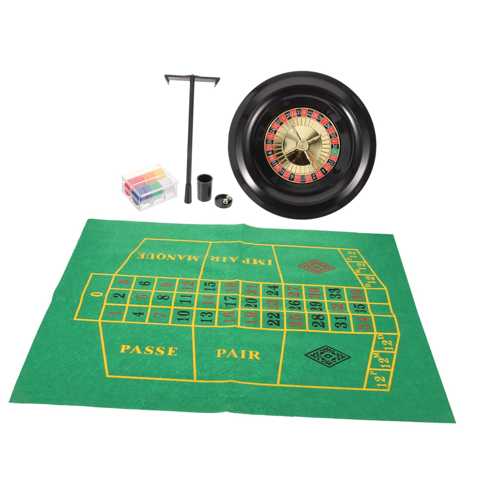 YARNOW 1 Juego Juego De Traje De Ruleta Rusa Diseño De Mesa De Juego De Rueda De Ruleta Juego De Ruleta De Fiesta Rueda De La Ruleta del Familiar Paño Rueda Giratoria