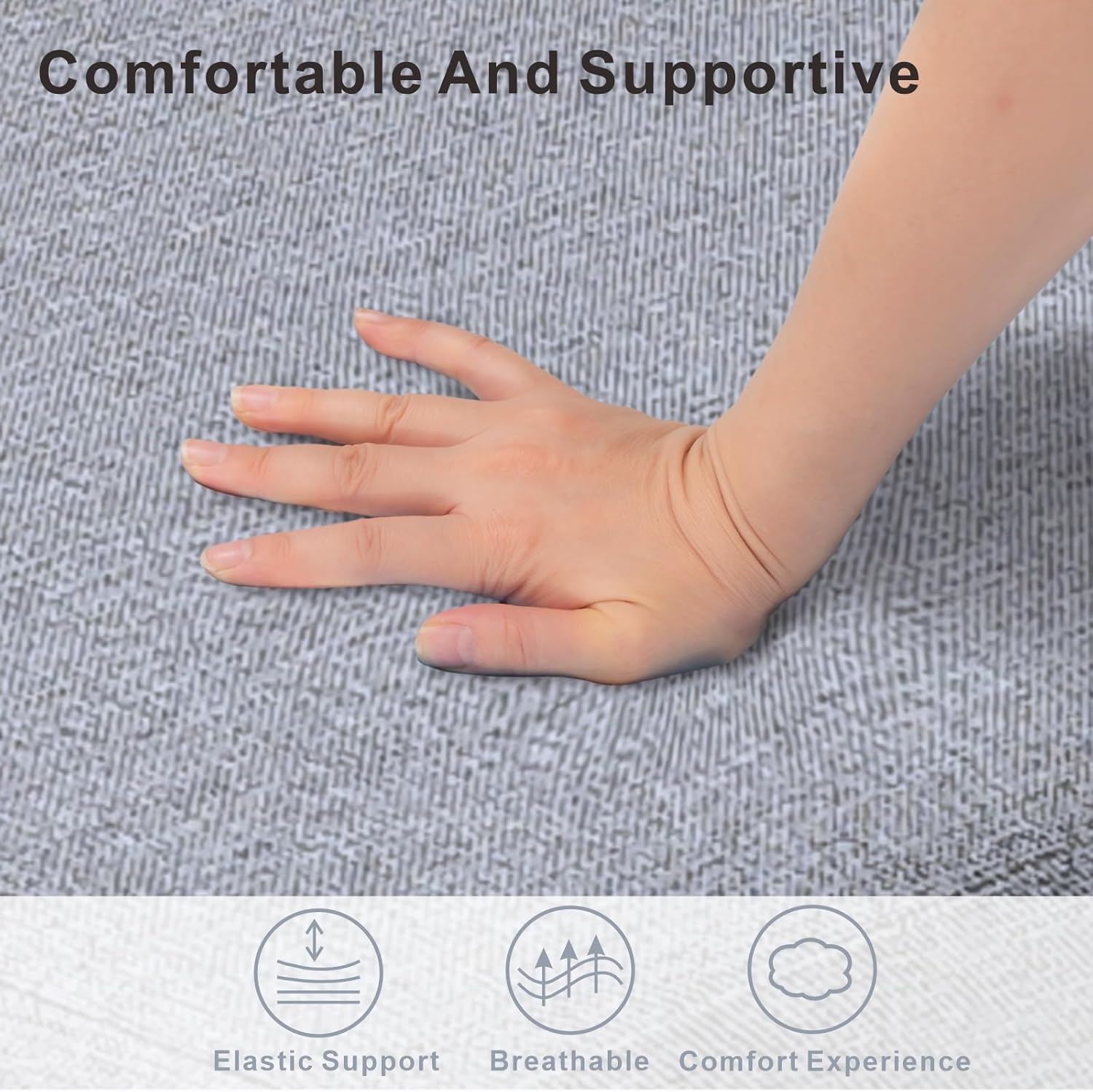 JMGBird Outdoor Chaise Lounge Cushion 70 * 22 * 4.5 Inch, Patio Chaise Chair Cushions Water-Repellent Foldable Pool Thick Lounge Cushions Outdoor Furniture